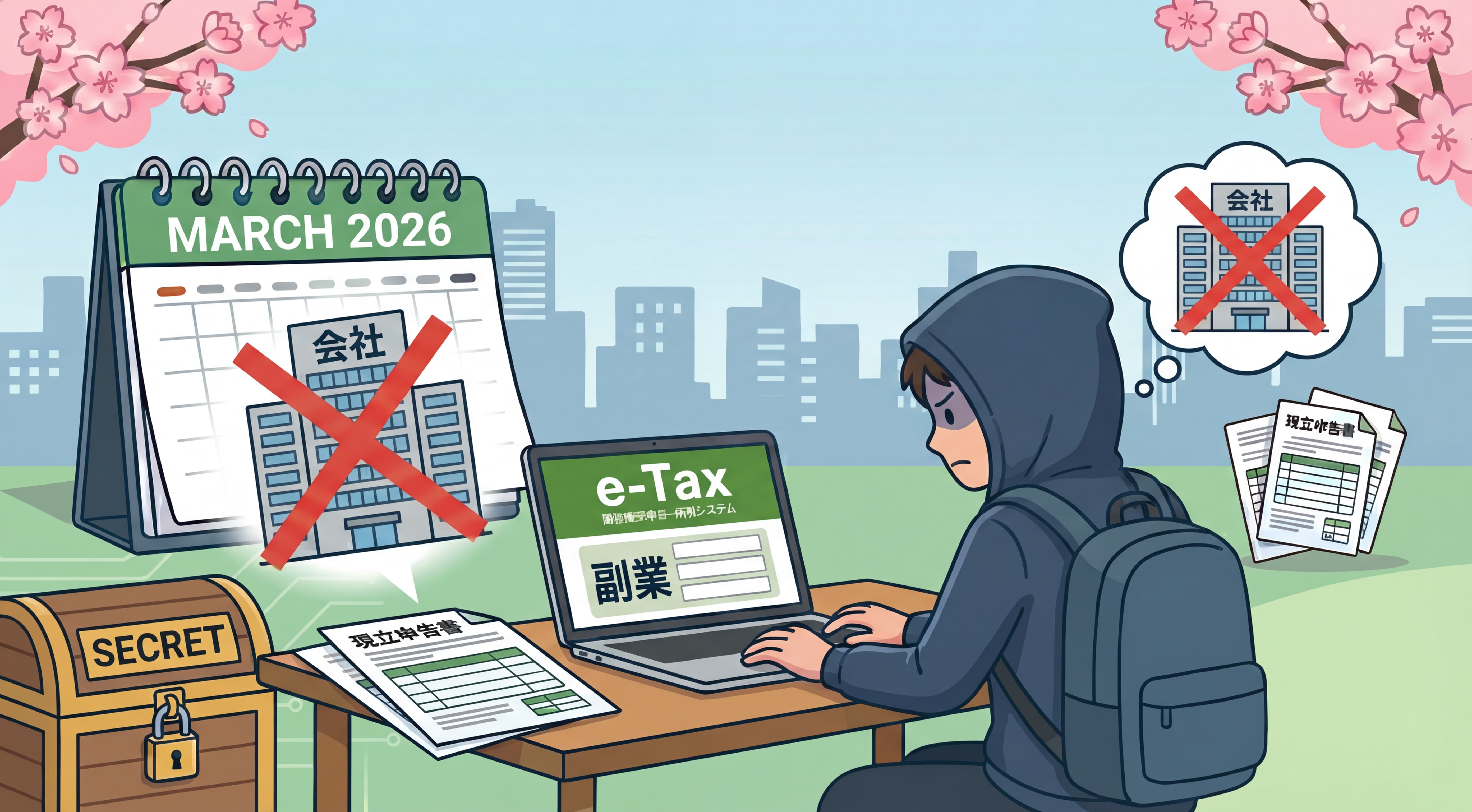 How to File Taxes for Side Jobs Without Your Employer Knowing (Japan 2026)