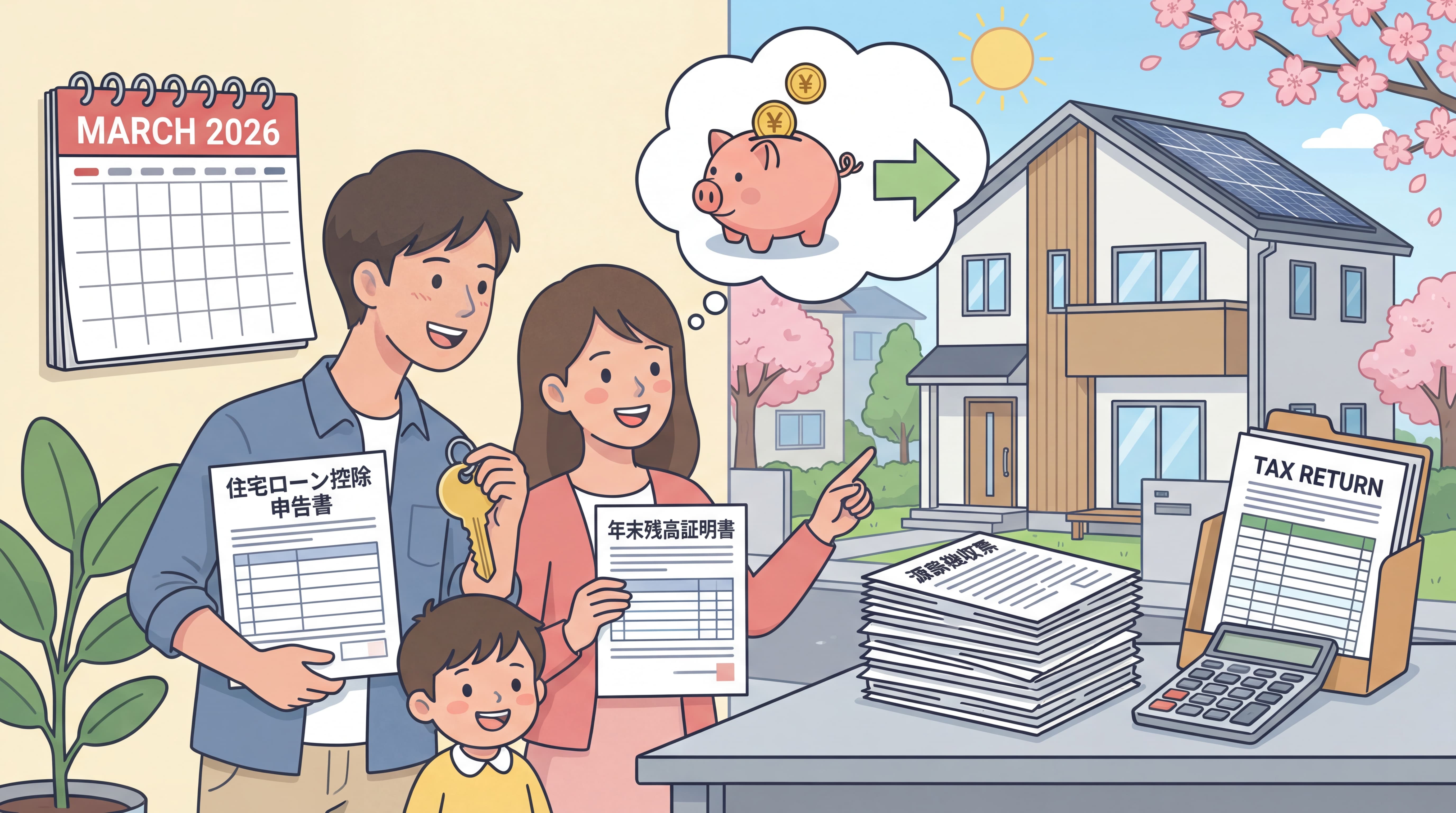 2026 Housing Loan Deduction Guide | First-Year Filing for Japan Mortgages
