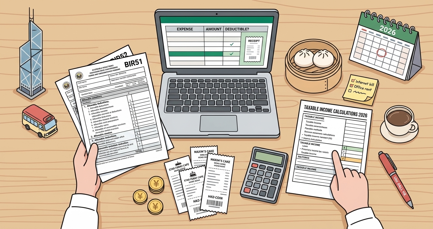 15 Hong Kong Business Expense Deductions You Can Claim in 2026