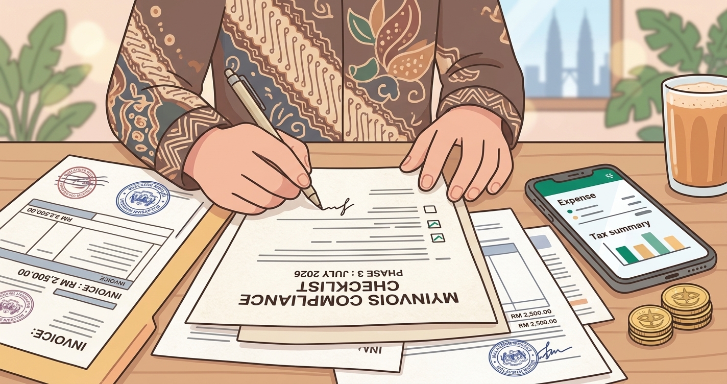 MyInvois Fasa 3 (Julai 2026): Senarai Semak Pematuhan untuk Perniagaan RM1J-5J