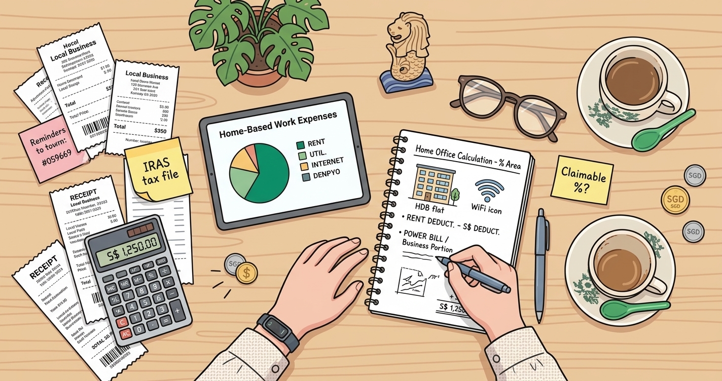 Home Office Deductions in Singapore: Calculate Your Allowable Portion