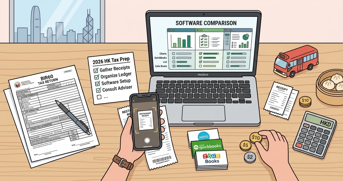 Best Accounting Software for Hong Kong Freelancers 2026: Xero vs QuickBooks vs Zoho Books
