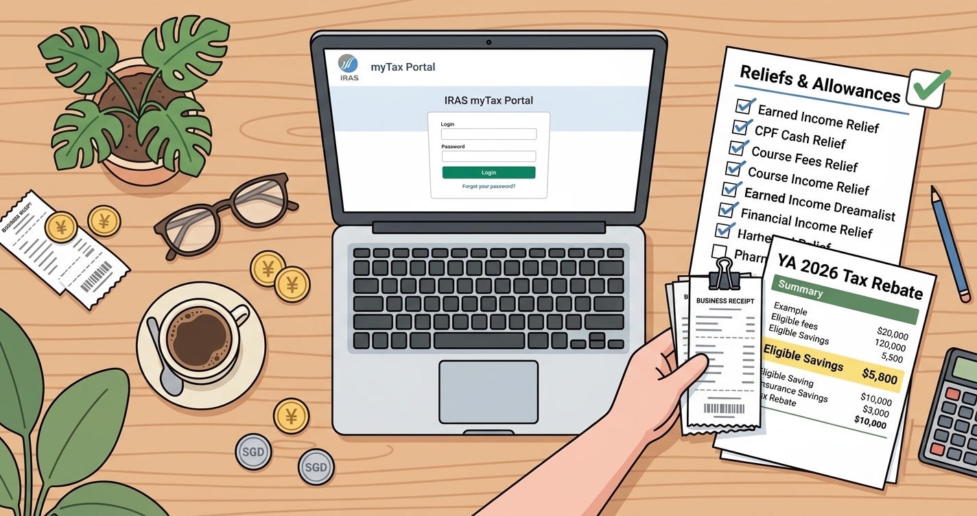 Singapore Tax Rebates, Reliefs & Allowances 2026: The Freelancer & SME Guide