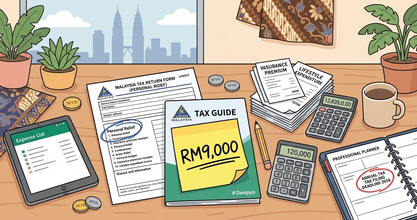 Pelepasan Cukai Peribadi RM9,000 Malaysia: Panduan Lengkap Penjimatan Cukai Freelancer 2026